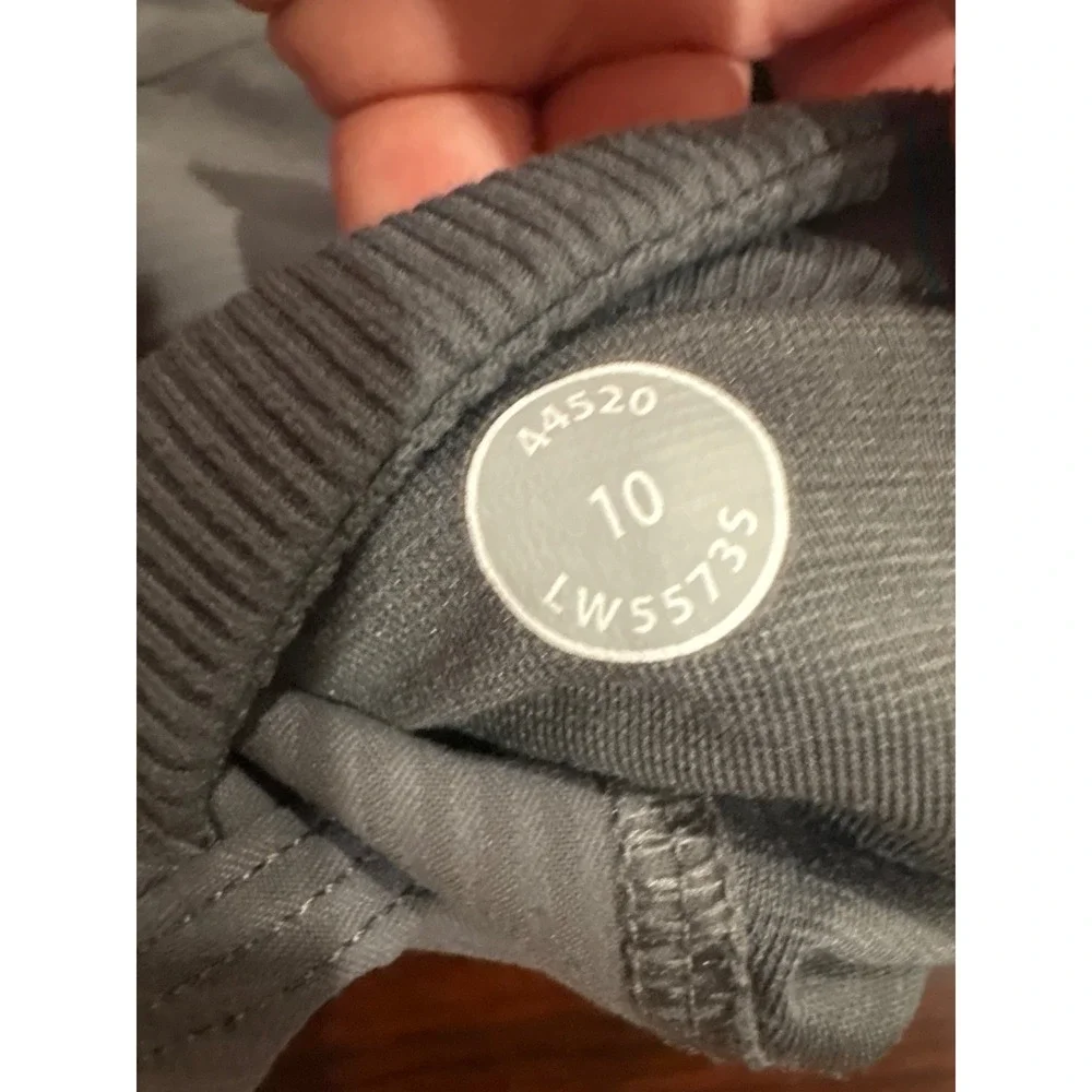 Lululemon Dance Studio Mid-Rise Full Length Pant Graphite Grey Size 10